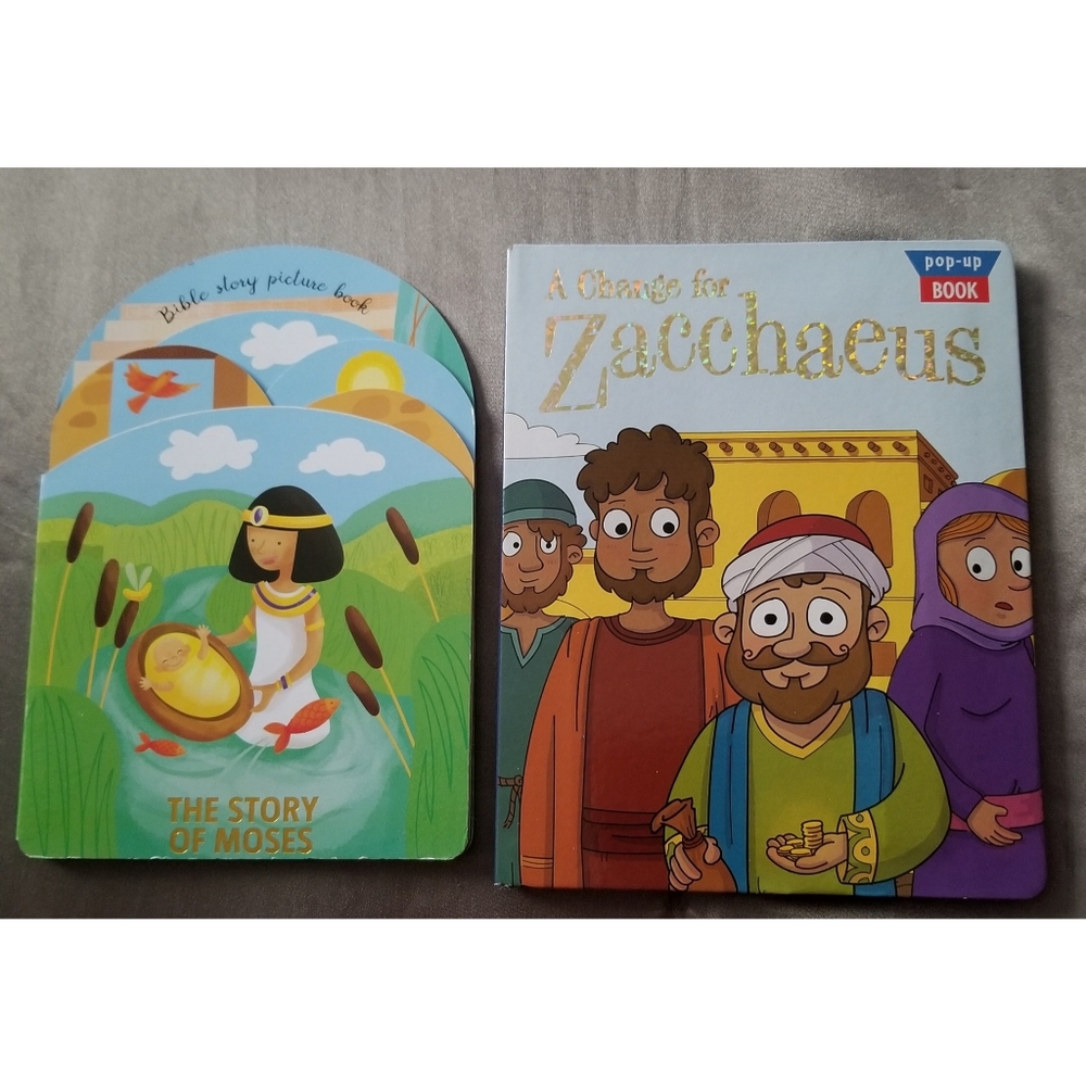 Bible Stories Interactive Books for kids